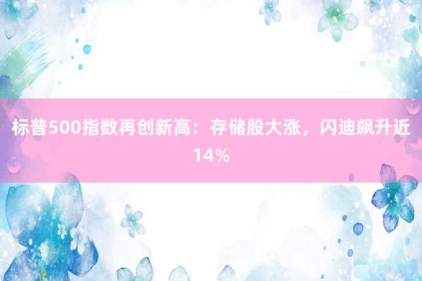 标普500指数再创新高：存储股大涨，闪迪飙升近14%
